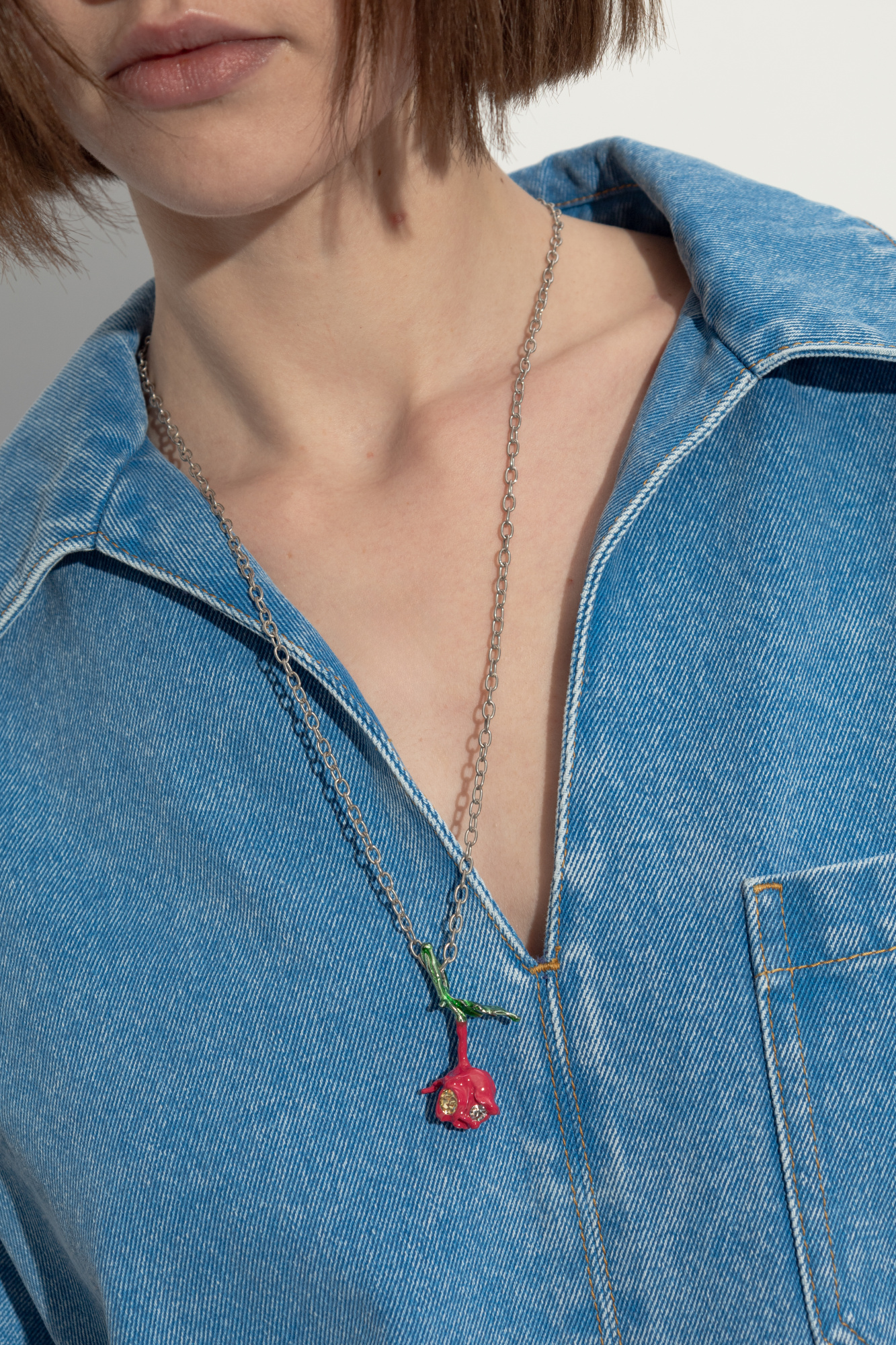 ネックレス・ペンダント Marni Necklace MARNI フラワー モチーフ チョーカー ネックレス マルニ (MARNI
